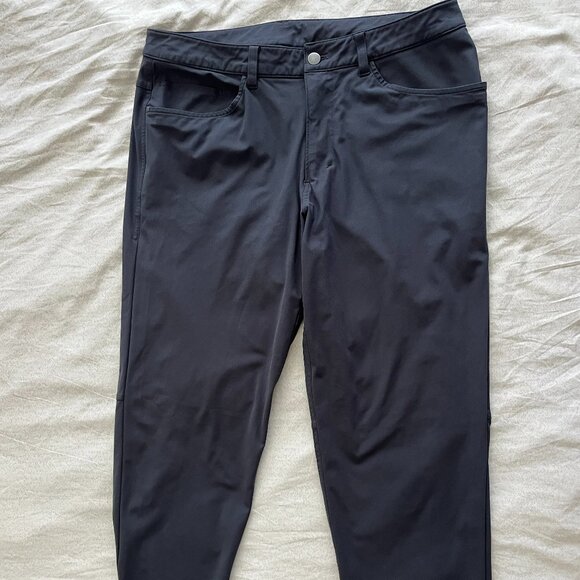Mens Luluemon ABC Pants Black Sz 33 x 30 - Picture 2 of 6